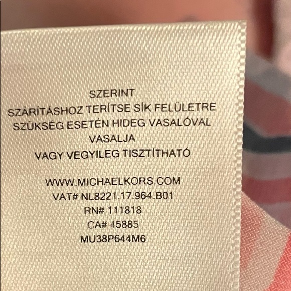 Michael Kors Mod Print Dress - Size Medium - Picture 10 of 11